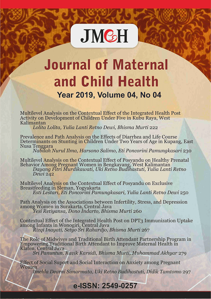 Journal of Maternal and Child Health