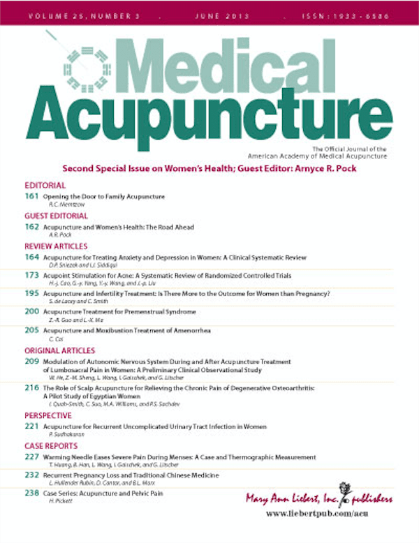 Medical Acupuncture